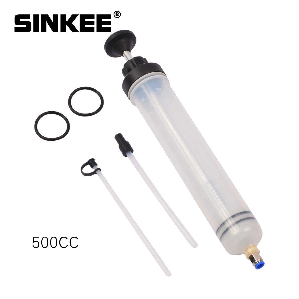 1.5l Fluid Change Inspection Syringe Engine Gearbox Oil Transfer Pump Tool 200cc/500cc