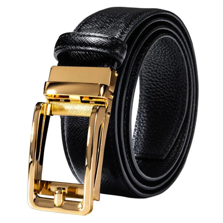 High Quality Mens Belts Black Brown Blue White Green Leather Straps Casual Gold Automatic Buckles Waistband Belt for Men Wedding