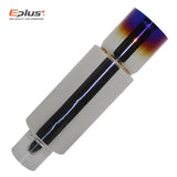 EPLUS Car exhaust pipe muffler Tail Pipe Universal High Quality Stainless Steel Interface 51 57 63MM Exhaust System End