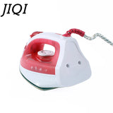 JIQI Handheld Garment Steamer Electric Steam Iron Soleplate laundry Ironing Machine Mini Travel Clothes Fabric Flatiron