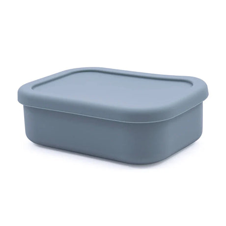 Baby Gift Feeding Solid Food Silicone Dinner Plate Container Storage Container For Cereals Microwave Heating Lunch Box With Lid