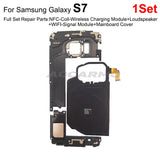 Aocarmo Wireless Charging Coil NFC Module Loudspeaker Signal Antenna Flex Cable For Samsung Galaxy S7 Edge S8 S9 S10 Plus S10E