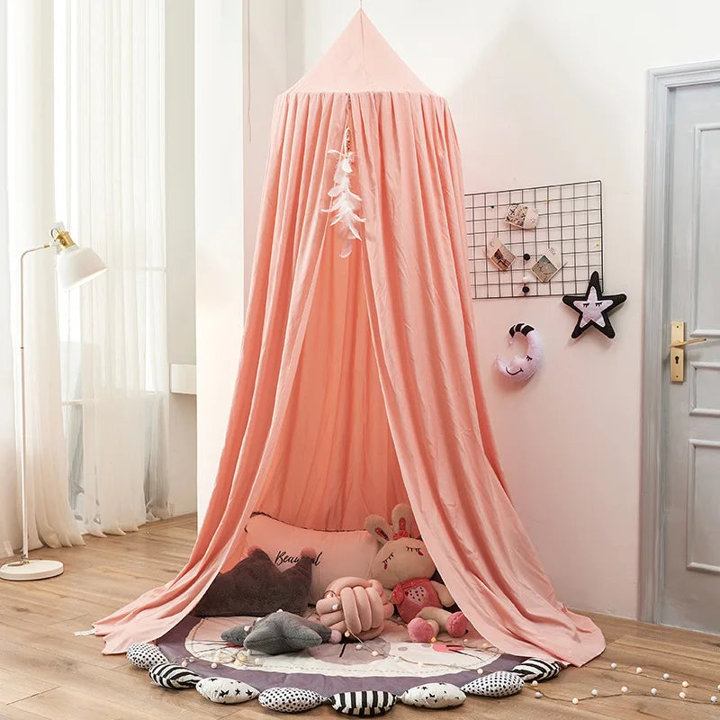 Baby Canopy Mosquito Children Room Decoration Crib Netting Baby Tent Hung Dome Baby Mosquito Net Photography Props