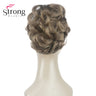 StrongBeauty Silver Short Natural Wave Ponytail Hair Extension With Claw Clip In Hairpiece COLOUR CHOICES