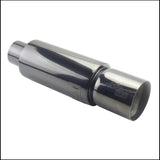 Car motorbike Exhaust systems Muffler Tip Universal Stainless steel ID 51MM 57MM 63MM outlet 90mm styling Silencer tail pipe