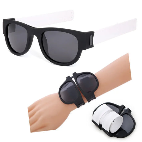 2021 Pop Portable Foldable Folding Sunglasses Polarized Mens Womens Fashion Retro Vintage Sun Glasses Riding Travel Eyewear