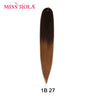 Miss Rola Synthetic 28Inch 100G 2023 New Hair Extension Yaki Straight Jumbo Braiding Hair Pre-Stretched Braid Kanekalon Hair