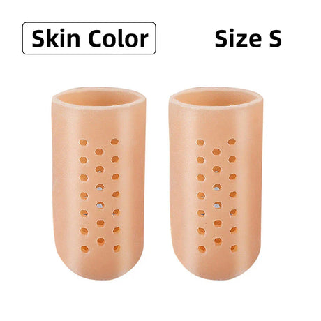 20pieces=10pairs Gel Foot Finger Separators Silicone Toe Hammer Tube Corns Blisters Pain Relief Bunion Corrector Pedicure Tool