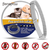 Benepaw Effective Pet Flea Collar 8 Months Protection Safe Waterproof Adjustable Dog Flea Tick Treatment Prevention Collar