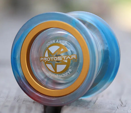 New Arrive PROTOSTAR YYF YOYO Athletics aluminum alloy outer ring dead sleep yoyo 1A 5A