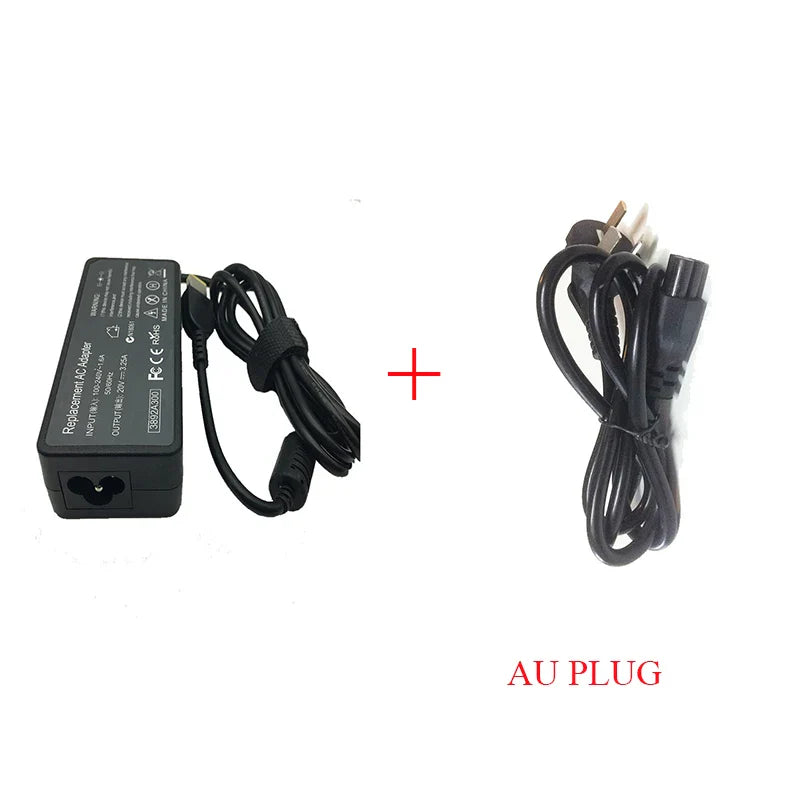 20V 3.25A 65W USB AC Laptop Charger Power Adapter For Lenovo Thinkpad X301S X230S G500 G405 X1 Carbon E431 E531 T440s Yoga 13