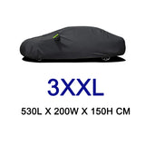 Universal Full Car Covers Outdoor Snow Resistant Sun Protection Cover for Toyota BMW Benz VW KIA MAZDA Peugeot