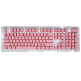 104 Keys Mechanical Keyboard PBT Keycaps Replacement Ergonomic Oil-resistant Gaming Keyboard Key Caps with Key Puller