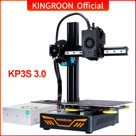 KINGROON KP3S 3D Printer High Precision Printing Upgraded DIY FDM 3d printer Kit Touch Screen KP3S Printing Size 180*180*180mm