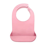 1 Pc Waterproof Adult Mealtime Anti-oil Silicone Bib Protector Disability Aid Apron Senior Citizen Aid Aprons