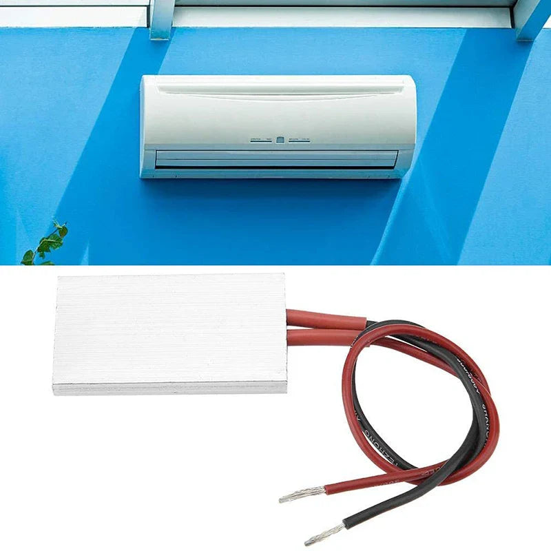 35*21mm PTC Heating Element 12-220V Constant Temperature Thermistor Air Heating Sensor Aluminum Outdoor Heater Components