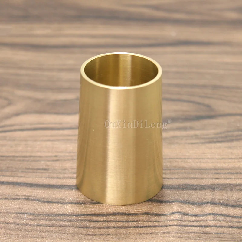 4PCS Pure Brass Covers Chair Cups Cabinet Covers Sofa Brass Tip Cap Furniture Tube Leg Protector Metal Legs Base GF48