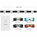 VEITHDIA Sunglasses Brand Designer Aluminum Magnesium Men Sun Glasses Women Fashion Outdoor Eyewear Accessories For Male/Female