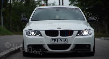 LED Angel Eyes For BMW E92 E90 E60 F30 F31 E82 F10 F11 x5 x6 E53 E70 E65 Car Lights Accessories Halo 3D DTM LCI Style Acrylic