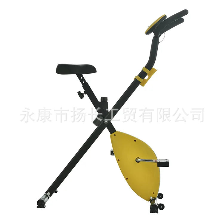 Household Magnetron Spinning On A Stationary Bike Folding  Indoor Sport Cycling Bike