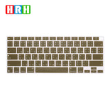 HRH Silicone Thai Laptop Skin Keyboard Cover Waterproof For MacBook New Air 13 inch M1 A2337(2020 Release)