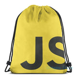 Funny Graphic print javascript js programming language logo USB Charge Backpack Men School Bags Women Bag Travel Laptop bag