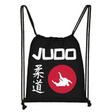 Martial Art Judo / Muay Thai / Karate /Jujitsu Drawstring Bag Boys Girls Backpack Men Travel Bag Women Storage Bags Kids Bookbag