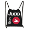 Martial Art Judo / Muay Thai / Karate /Jujitsu Drawstring Bag Boys Girls Backpack Men Travel Bag Women Storage Bags Kids Bookbag