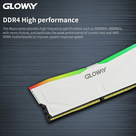 Gloway Memoria RAM DDR4 RGB 8GB 16GB 3200mhz 3600mhz  Dual Channel DDR4 3200mhz Memory Desktop Gaming High Performance Ram