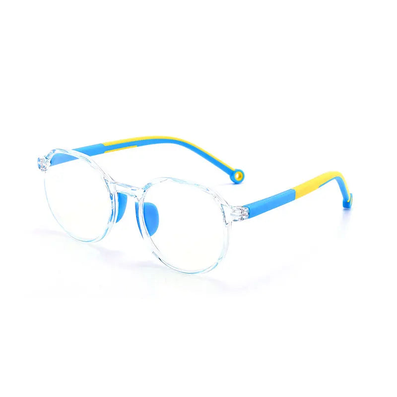 Children&#39;s Computer Blue Anti Light Glasses Girl Boys TR90 Eye Protect Eyeglasses Kids Transparent Optical Spectacle Frame