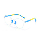 Children&#39;s Computer Blue Anti Light Glasses Girl Boys TR90 Eye Protect Eyeglasses Kids Transparent Optical Spectacle Frame