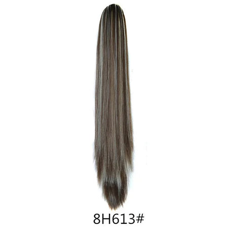 22inch Claw Clip On Ponytail Hair Extension Synthetic Ponytail Extension Hair For Women Pony Tail Hair Hairpiece