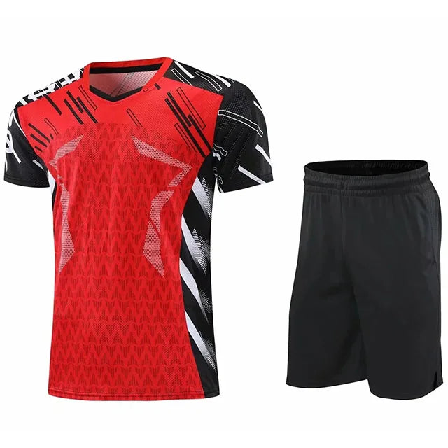 Children Sports Badminton sets short for kids , Men Women ping pong suits Table tennis clothes table tennis t Shirts