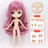 ICY DBS Blyth Doll Joint Body 30CM BJD Toy White Shiny Face and frosted Face with Extra Hands AB and Panel 1/6 DIY Fashion Doll