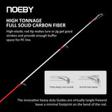 Noeby Slow Jigging Fishing Rod 1.68m 1.83m 2 Section Spinning Casting Rod Lure 300g Carbon Fiber Boat Saltwater Fishing Rod