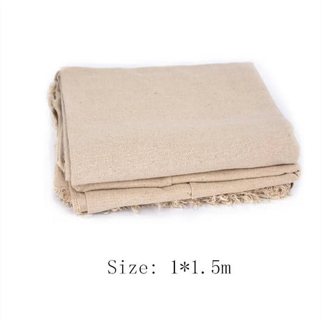 1M Pottery Special Linen Cloth Clay Burlap DIY Pottery Ceramics Clay Craft Pad Cloth Pottery Printing Texture Sculpture Tool