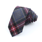 New Soft TR Fabric Polyester Ties For Men Skinny Plaid Business Tie Wedding Dress Butterfly Designer Daily Neckwear Accessories