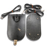 1 Set Handmade Handbag Shoulder Strap Woven Bag Set Leather Bag Bottoms With Hardware Accessories For Diy Bag Backpack