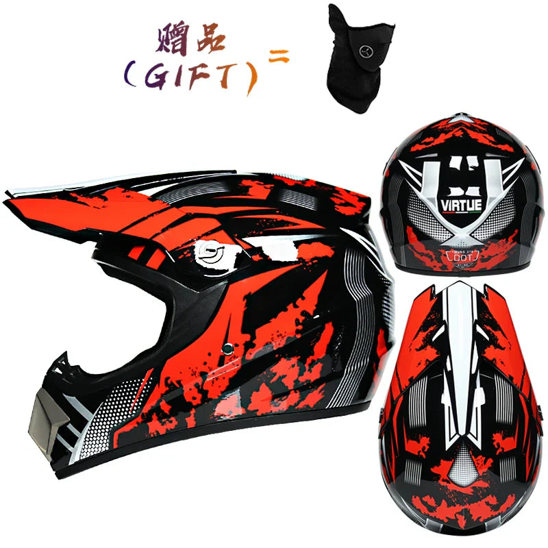 Lightweight Motorcycle Off-road Helmet ATV Off-road Vehicle Downhill Mountain Bike DH Racing Helmet Cross Helmet Capacetes Dot