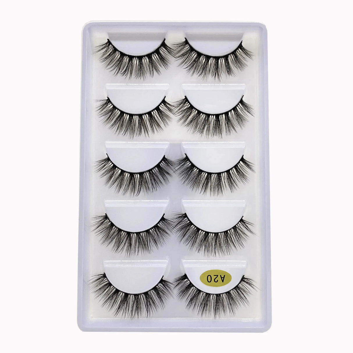 50/100 Pairs False Eyelashes Wholesale Fluffy Long Lashes Natural Makeup Tools Eye Lashes Bulk Faux Mink Lashes maquiagem