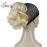 StrongBeauty Silver Short Natural Wave Ponytail Hair Extension With Claw Clip In Hairpiece COLOUR CHOICES