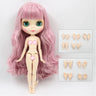 ICY DBS blyth doll 1/6 BJD toy custom doll joint body special offer on sale random eyes color nude doll 30cm anime girls gift