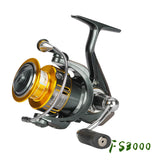 TSURINOYA Long Casting Spinning Fishing Reel FS 2000 3000 5.2:1 7kg Drag Power Univesal Freshwater Pike Bass Light Fishing Wheel