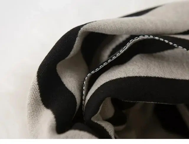 2021 Autumn and Winter New Minimalist Line Printing Wool Cashmere Jacquard Shawl Scarf New