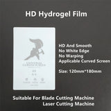 50pcs HD Hydrogel Film LCD Screen Protector For Mobile Phone Blade Cutting Machine Matte/UV/Privacy Matte TPU Screen Protector