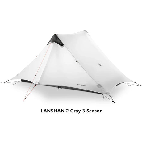 2018 FLAME'S CREED LanShan 2 Person Oudoor Ultralight Camping Tent 3 Season Professional 15D Silnylon Rodless Tent