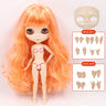 ICY DBS Blyth Doll Joint Body 30CM BJD Toy White Shiny Face and frosted Face with Extra Hands AB and Panel 1/6 DIY Fashion Doll