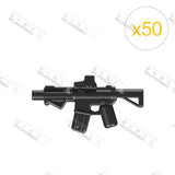 50PCS/LOT Weapon Model Gun Pack Star W Movie Series Blaster Guns Military Accessories DIY Building Blocks Toys For Children Gift