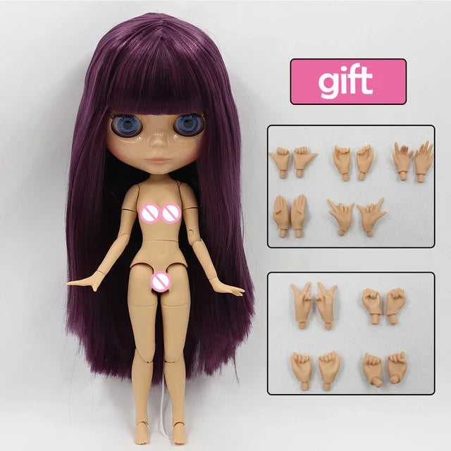 ICY DBS Blyth Doll 1/6 BJD Toy Joint Body Special Offer Lower Price DIY Girls Gift 30cm Anime Doll Random Eyes Colors