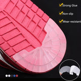 Anti-Slip Rubber Shoe Sole Protector for Sneakers Heel Sole Protector Sticker for Sports Shoes Repair Kit Witth Strong Shoe Glue